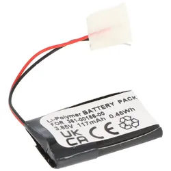 Akku passend für Garmin Vivosmart 5, Li-Polymer, 3,85V, 117mAh, 0,45Wh, ohne Werkzeug