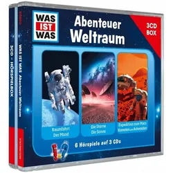 Tessloff Verlag Hörspiel WAS IST WAS 3-CD-Hörspielbox Abenteuer Weltraum