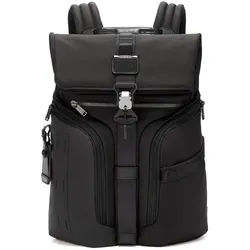 Tumi Alpha Bravo Logistics Rucksack mit Klappdeckel Black
