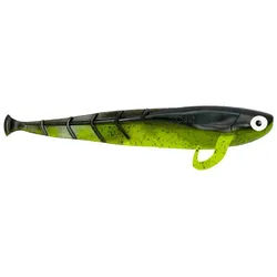 Zeck Fishing Kunstköder, Zeck Quappie 8cm Moor Kiwi 4pcs Gummifisch 8 cm