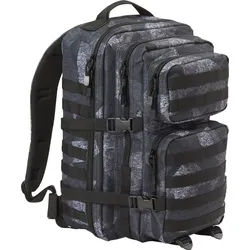 Brandit US Cooper L Rucksack, schwarz-grau für Männer