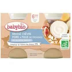 Babybio Brassé Chèvre Poire & Figue DE Provence ab 6 Monate