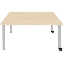 Rollprofi Rechtecktisch, fahrbarer Schultisch