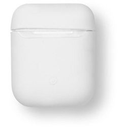 eSTUFF Silicone Cover für AirPods - White