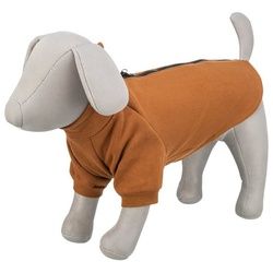 TRIXIE Hundepullover Hunde Sweatshirt CityStyle Amsterdam rost Größe: S / Rückenlänge: 36 cm Bauchumfang: 48 cm / Halsumfang: 36 cm