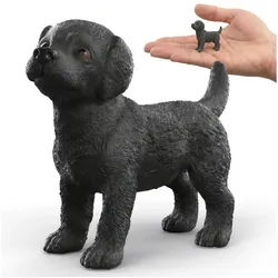 Sarcia.eu Spielfigur Schleich Farm World Labrador Welpe schwarz, Spielfigur 3+