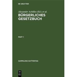 Bürgerliches Gesetzbuch