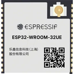 ESP32WROOM32UE - WIFI-SMD-Modul, ESP32-D0WD-V3, 4 MB SPI, 3,3 V, 18 x 19,2 x 3.1