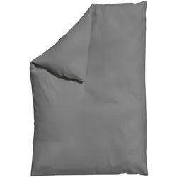 Schlafgut Bettdeckenbezug , Grau , Textil , Uni , 135-140x200 cm , Oeko-Tex® Made IN Green, Oeko-Tex® Standard 100, Bsci, AZO-frei, Textiles Vertrauen - Oeko-Tex® , pflegeleicht, atmungsaktiv, bügelleicht, schadstoffgeprüft, weiche und anschmiegsame Oberfläche, bio , Heimtextilien, Bettwäsche & Leintücher, Bettwäsche, Jersey-bettwäsche