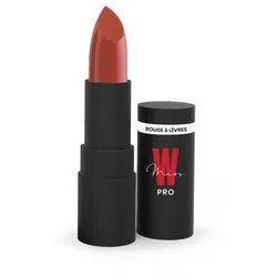 Miss W Pro Lippenstift Pflegender Bio-Lippenstift mit natürlichen Ölen, vegan und glutenfrei, Lipstick Glossy – Pflege und Glanz mit natürlichen Bio-Inhaltsstoffen
