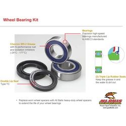 ALL BALLS Unteres Lenkkopflager Kit 25-1459