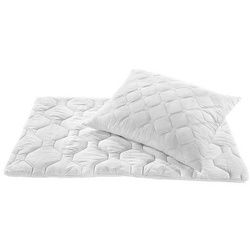 Boxxx Bettenset , Weiß , Textil , Füllung: Polyester,Polyester , 70X90x140X200 cm , pflegeleicht , Heimtextilien, Kopfpolster & Bettdecken, Bettensets