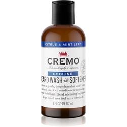 Cremo 2 in 1 Beard Wash & Softener Bartshampoo für Herren Citrus & Mint Leaf 177 ml