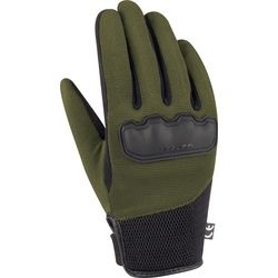 Segura Eden Motorrad Handschuhe, schwarz-grün-braun-beige, Größe XL für Männer