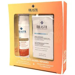 Rilastil Körperpflegemittel Age Repair SPF50 50ml Verlaufsserum 30ml Set