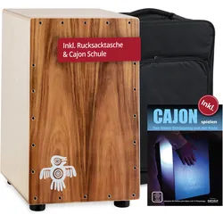 XDrum PERC CP-483 Cajon Peruana Koa Set inkl. Cajonschule