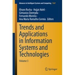 Trends And Applications In Information Systems And Technologies Kartoniert (TB)