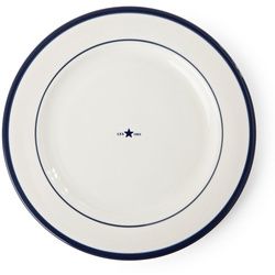 Lexington Earthenware Dinner Plate Speiseteller - blue - Ø 26,5 cm