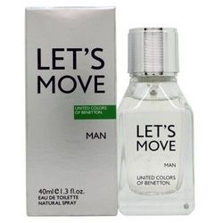 United Colors of Benetton Eau de Toilette Let's Move Man EDT 40ml