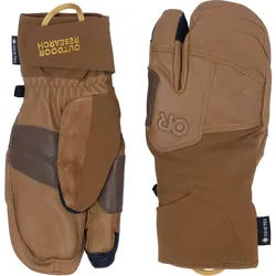 Outdoor Research Team Gore-tex 3-Finger Gloves dark natural (2801) XL