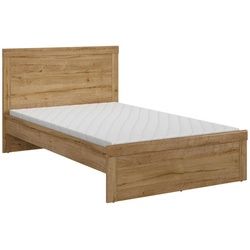 Mid.you Bett , Eichefarben , Holzwerkstoff , 120x200 cm , Schlafzimmer, Komplette Schlafzimmer und Serien, Schlafzimmerserien