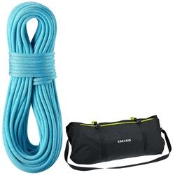 Edelrid Boa 9,8mm + Seilsack - Kletterseil - blue - 80m