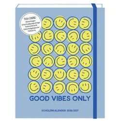 Grafik Werkstatt Schülerkalender Schülerkalender 2026 / 2027 Good Vibes Only