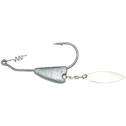 Strike King Jighaken Strike King Tour Grade Belly Blade Jigkopf, (2-St) silberfarben 3/0 3,5g