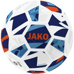 Jako Fussball Lightball Iconic 2373-669 4 - Weiß/Navy/Neonorange - 4 (290g)