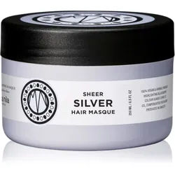 Maria Nila Sheer Silver Masque Feuchtigkeitsspendende Maske mit ernährender Wirkung für blonde Haare 250 ml