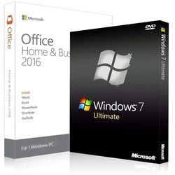 Windows 7 Ultimate + Office 2016 Home & Business Download