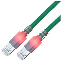 Easylan CS1OTCDCD0100 RJ45 Patchkabel CAT 6 S/FTP 10 m Türkis 1 St. LAN-Kabel