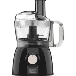 Black & Decker BLACK+DECKER Food Processor, Küchenmaschine, Schwarz