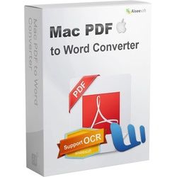 Aiseesoft Mac PDF to Word Converter