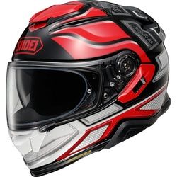 Shoei GT-Air 2 Notch Helm, schwarz-rot, Größe 2XL