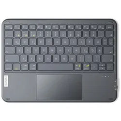 Inateck Ultraleichte für iPad/Tablet/Windows/Laptop/PC Tablet Tastatur mit Touchpad (Kabellose) grau