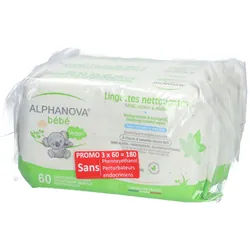 Alphanova® bébé dicke und extra weiche Babytücher - Olive