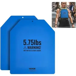 VEVOR Gewichtswestenplatten Krafttraining Lauftraining 2,6kgx2 Gewichtsplatten