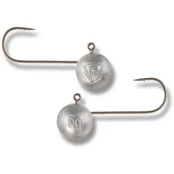 Fox Rage Jighaken Fox Rage Micro Jig Heads Jigköpfe 5Stk., (5-St) silberfarben 1 5g