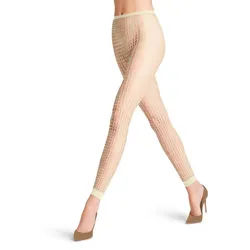 FALKE Feinstrumpfleggings Wicker Game Leggings (1 St) weiß L