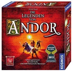 KOSMOS Die Legenden von Andor Brettspiel