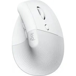 Logitech Lift - Bluetooth Maus - weiß/hellgrau Maus grau|weiß
