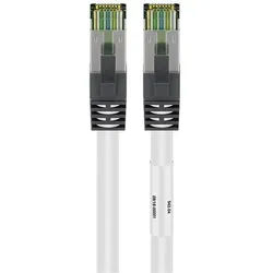 LAN CAT 8.1 STP - Weiß - 5m