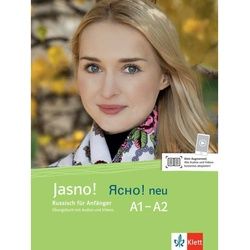 Jasno! Neu Übungsbuch A1-A2 + Audio-Cd, Mp3 + Videos Online, Kartoniert (TB)