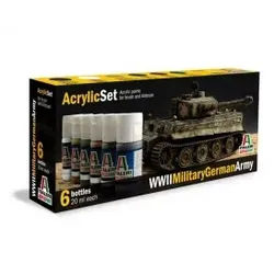 Acryl Set WWII Military German Army