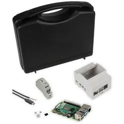 JOY-IT, Raspberry Pi 4B 4GB Dinrail Set