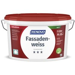 RENOVO Fassadenweiß, matt - weiss