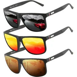 LuxusKollektion Pilotenbrille Sonnenbrille polarisiert Pilotenbrille Herren Damen UV400 TR90