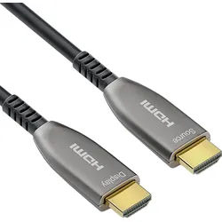 SONERO Aktives HDMI Kabel X-AOC210-100, AOC Extender Kabel 4K 10m