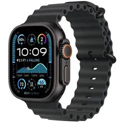Watch Ultra 2 GPS + Cellular 49mm - Black Titanium Case with Black Ocean Band